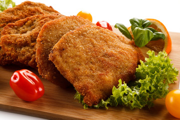 Fried pork chops