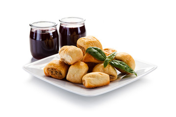 Mini pies with meat