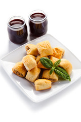 Mini pies with meat