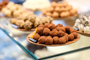 Chocolate truffle candies
