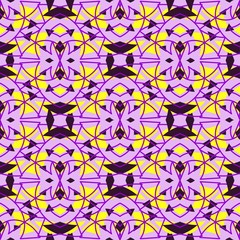 Ethnic seamless pattern with triangle and abstract geometric ornament. Tribal background texture. Native american navajo aztec pattern. Vector illustration hipster background.