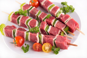 raw beef for barbecue