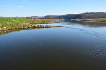 Buhnenfelder an der Weser