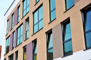 Fassade eines modernen Gebäudes