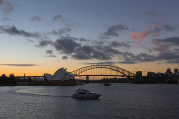 Sunset at Sydney