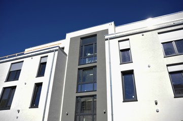 Fassade eines modernen Gebäudes