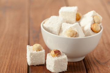 traditional eastern desserts on the table