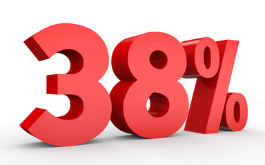 Thirty eight percent off. Discount 38 %.
