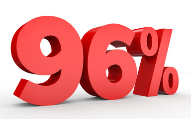 Ninety six percent off. Discount 96 %.