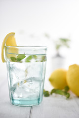 lemon & water