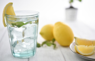 lemon & water