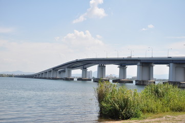 Fototapeta premium 琵琶湖大橋