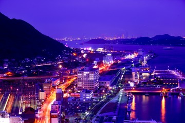 関門海峡　門司