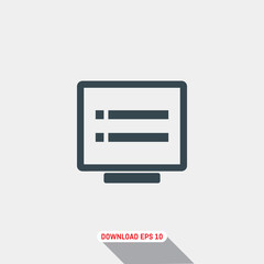 Fototapeta premium Dvr icon, vector