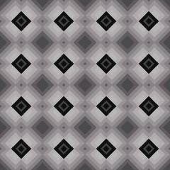 Abstract background texture symmetrical pattern of elements of geometric shapes, lines that form a square shape in black, gray tone