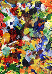 Art background. Color Spots