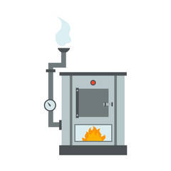 crematorium flat icon