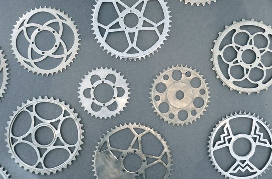 Kettenbl&auml;tter von Fahrr&auml;dern
