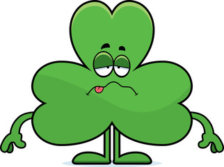 Sick Cartoon Shamrock