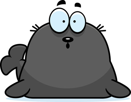 recommend clip art: Surprised Cartoon Seal