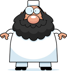 Smiling Cartoon Muslim