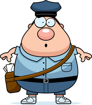 recommend clip art: Surprised Mailman