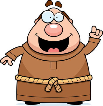 recommend clip art: Cartoon Monk Idea