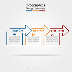 Infographic design template. Vector illustration.