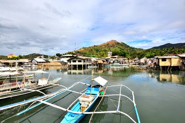 Fototapeta na wymiar Philippine Palawan island Busuanga-Coron