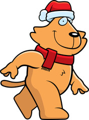 Cartoon Christmas Cat