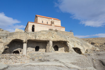 Fototapeta na wymiar cave city Uplistsikhe near Gori, Georgia