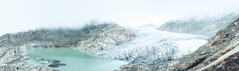 Rhone Glacier, Switzerland