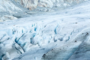Fototapeta na wymiar Rhone Glacier, Switzerland