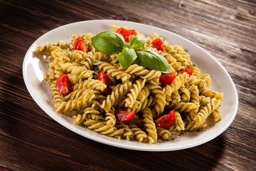 Pasta with tomatoes
