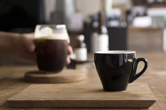 Iced Coffee and Espresso