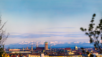 München Alpen Panorama
