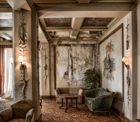 Altes dämonisches Grand Hotel