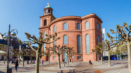 Fototapeta na wymiar Frankfurt am Main, die Paulskirche. April 2017.