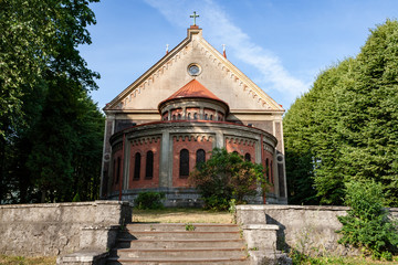 Naklejka premium old church building details
