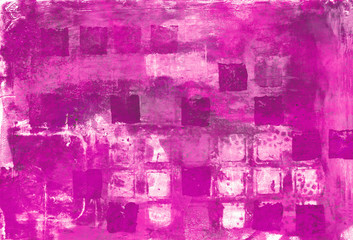 abstrakte Malerei pink