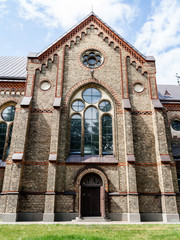 old church building details