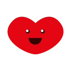 Heart and love icon vector illustration graphic design