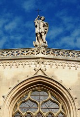 Saint Michel, cathédrale Saint sauveur d'Aix en Provence - obrazy, fototapety, plakaty