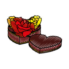 Heart and love icon vector illustration graphic design icon vector illustration graphic design