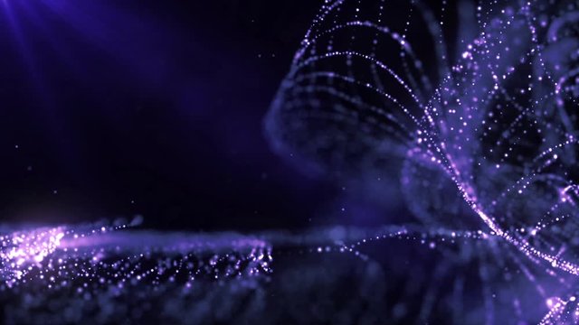 abstract purple blue motion background for titles