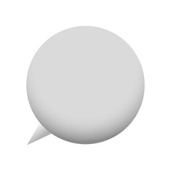 Bubble chat speakbox icon vector illustration graphic design