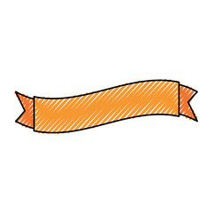 Empty ribbon bannner icon vector illustration graphic design