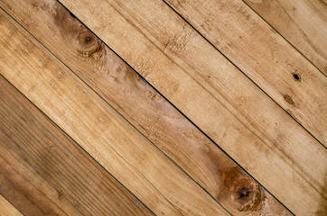 Wooden background texture. Rhombus and triangular wood background.