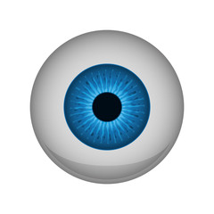 Human eye symbol icon vector illustration graphic design