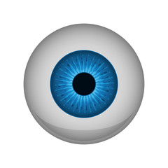 Human eye symbol icon vector illustration graphic design